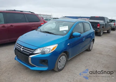 2024 Mitsubishi Mirage Es/Le из США, поврежденный, VIN ML32AUHJ4RH020134